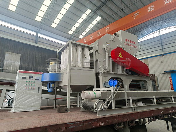 1000型易拉罐花盒破碎機發往廣東